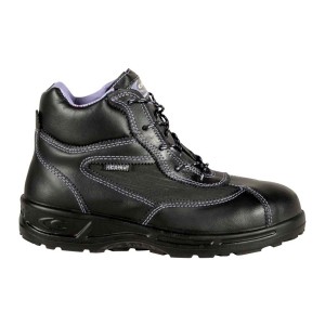 BOTA SRA EM PELE C/BIQ+PALM. BRIGITTE BLACK (S3) 